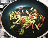 アスパラベーコンクリームパスタ作り方6写真
