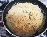 アスパラベーコンクリームパスタ作り方9写真
