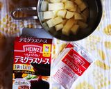 ソーセージとポテトの洋風炒め＊洋食屋風作り方1写真