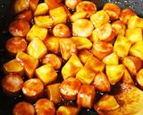 ソーセージとポテトの洋風炒め＊洋食屋風作り方6写真