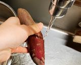 超簡単！ストーブでじっくり焼く焼き芋作り方1写真