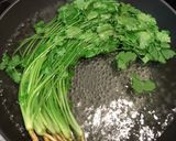 やみつき注意！パクチーのおひたし作り方4写真