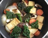 厚揚げ、春人参、カーボロネロ、茸の煮物作り方4写真