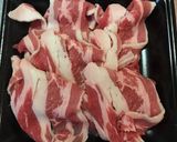 包丁を使わない牛丼(の頭)作り方1写真