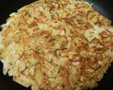 ゆかり&マヨ♪ 片栗粉で白菜お好み焼き作り方3写真