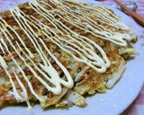 ゆかり&マヨ♪ 片栗粉で白菜お好み焼き作り方4写真