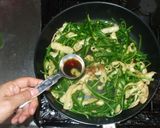 ピーマン油揚げのわさび醤油炒め♪簡単作り方8写真