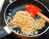 わたしのミートソースパスタ　@鶏そぼろ作り方5写真