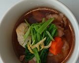 そばつゆ利用のお雑煮作り方6写真