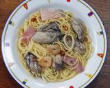 濃厚牡蠣のオイルスパ作り方7写真