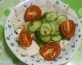 鶏ハム・サラダのバリエーション作り方1写真
