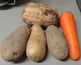 れんこんとじゃがいものオーブン焼き作り方1写真