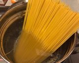 キノコとベーコンとツナのパスタ作り方3写真