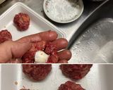 モッツァレラチーズ入りミニハンパーグ作り方4写真