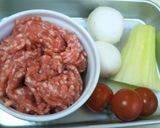 昨日の残りのカレーとナン作り方3写真