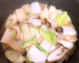♡白菜とささみの豆乳クリーム煮♡作り方7写真