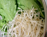 牡蠣と春菊と残り物野菜で八宝菜風作り方2写真