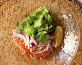 パクチーとビーフンの簡単♪やみつきサラダ作り方9写真