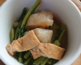 カブと油揚げの煮物作り方10写真