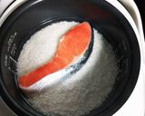 塩鮭ごはん作り方1写真