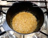 お揚げと青ねぎの肉味噌和え。作り方3写真