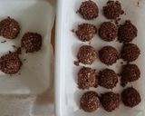 バレンタインに♪パン粉でチョコクランチ作り方3写真