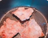 豚ロース焼肉におろしポン酢をかけただけ作り方2写真