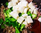 長芋と茄子、ピーマンの肉みそ甜麵醬炒め作り方5写真