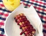 超簡単！揚げずに「ちくわぶチーズドッグ」作り方7写真