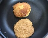 オートミールパンケーキ作り方3写真