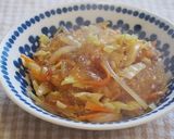 常備菜で！ツルツル麻婆春雨！作り方7写真
