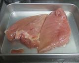 ちょっと中華な鶏肉の胡麻和え作り方2写真