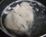 ちょっと中華な鶏肉の胡麻和え作り方3写真
