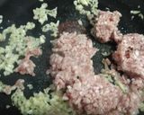 大鰐温泉もやしと、ニラのミンチ炒め！作り方3写真