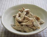 ゴボウとむね肉の胡麻マヨサラダ！作り方6写真