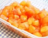 米粉のクルミホットケーキ♪りんご甘煮かけ作り方1写真