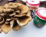 アウトドアで舞茸の磯海苔ホイル焼き作り方1写真
