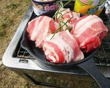 アウトドアで豚バラの白菜の漬物ボール作り方4写真