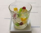 簡単☆夏デザート☆白玉豆寒天作り方10写真