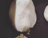 グリーンバナナの粉のフアフア〜焼き作り方7写真