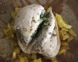 グリーンバナナの粉のフアフア〜焼き作り方8写真