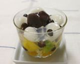 簡単☆夏デザート☆白玉豆寒天作り方11写真