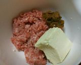 味噌肉団子とほうれん草のクリーム鍋！作り方1写真
