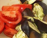☆甘辛たれで♪トマト・茄子の中華風和え☆作り方3写真