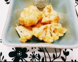 カリフラワーの、ゴマ味噌マヨ和え☆作り方9写真