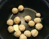 味噌肉団子とほうれん草のクリーム鍋！作り方6写真