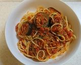 ナスのトマトソースパスタ作り方7写真