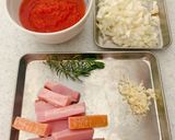 レンズ豆とベーコンのトマト煮作り方3写真