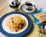 簡単レモンパスタ(糸こんにゃくでヘルシー作り方6写真