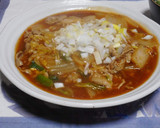 豚コマと白菜の麻婆風【一汁一菜】作り方10写真